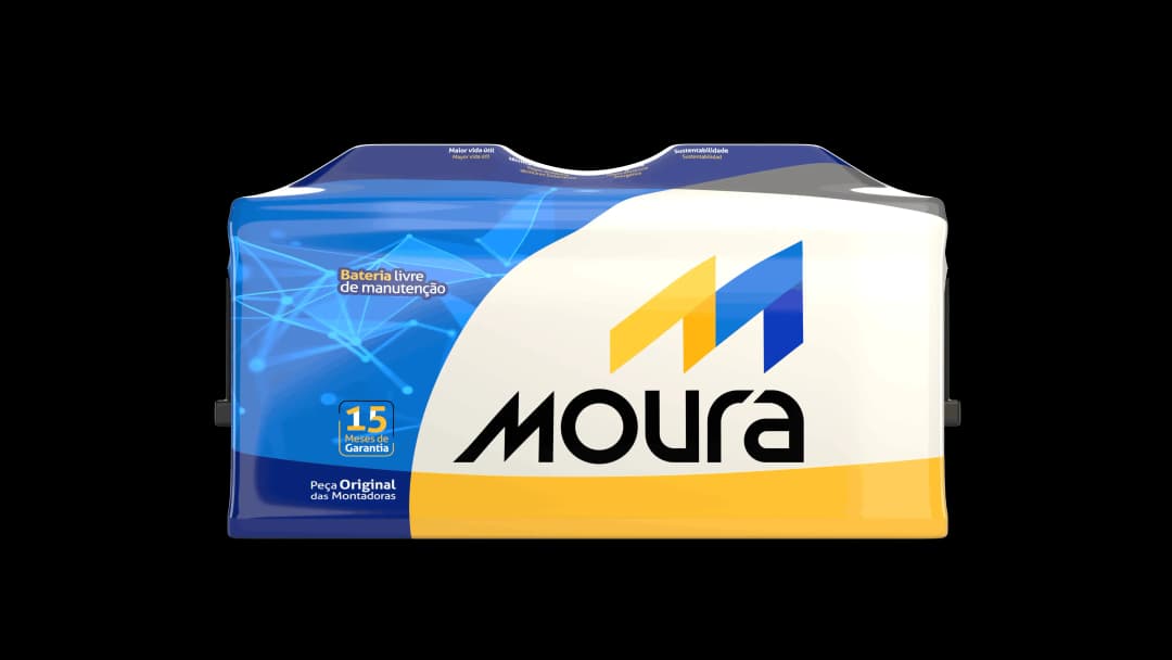 Imagem de um caminhão com bateria